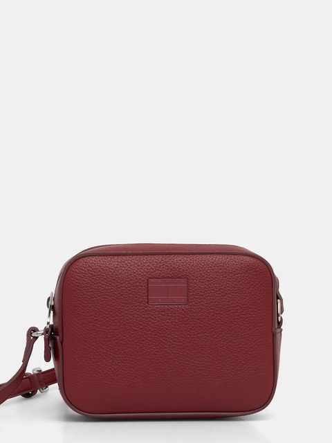 Tommy Jeans torebka kolor bordowy AW0AW17543 - zdjęcie produktu nr 1