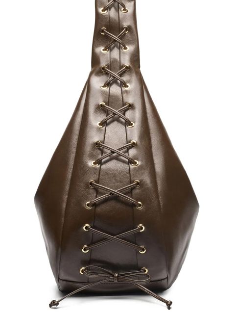 GANNI large hobo bag - Green