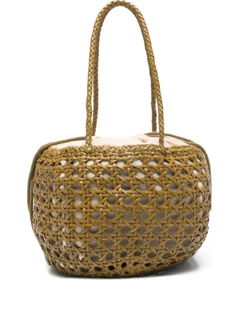 DRAGON DIFFUSION Joventus woven bucket bag - Green - zdjęcie produktu nr 1