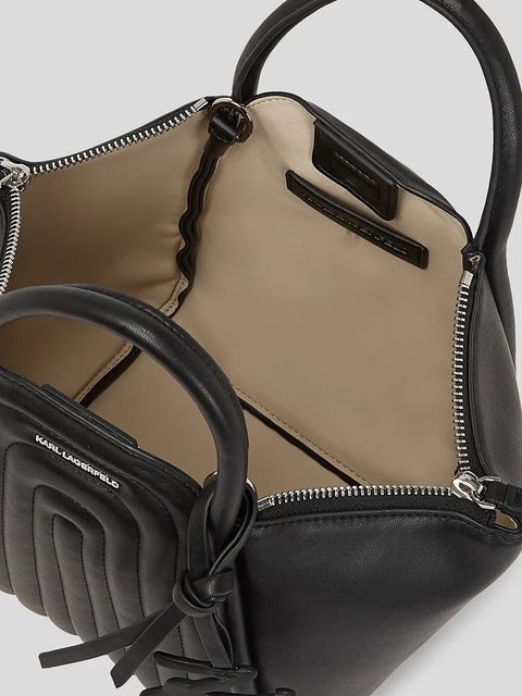 Karl Lagerfeld torebka K/WELLEN kolor czarny A3W30260