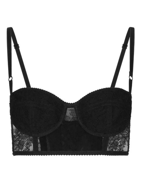 Dolce & Gabbana lace-detailing balconette bra - Black - zdjęcie produktu nr 1