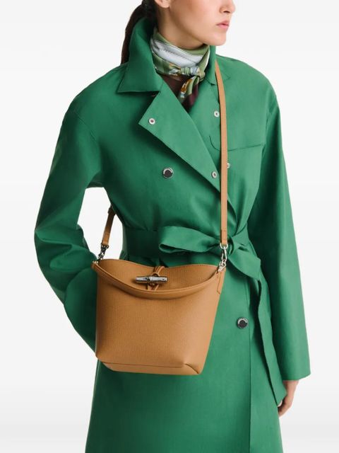 Longchamp Le Roseau XS bucket bag - Brown