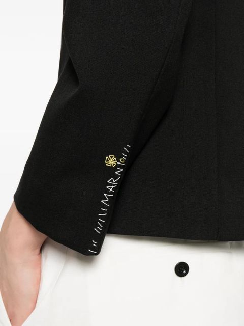 Marni long sleeve wool jacket - Grey