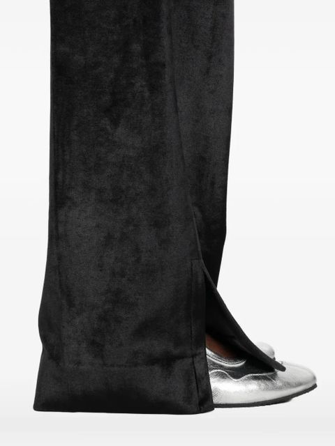 Jil Sander velvet trousers - Black