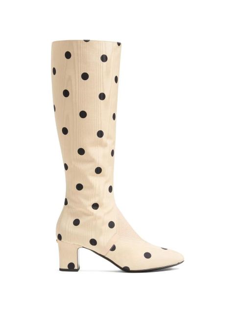 Valentino Garavani Equivoque knee-high boots - Neutrals - zdjęcie produktu nr 1