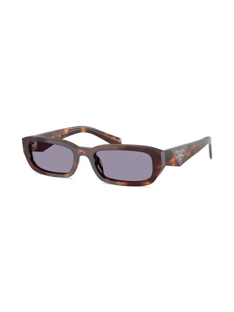 Prada Eyewear rectangle-frame sunglasses - Brown - zdjęcie produktu nr 2