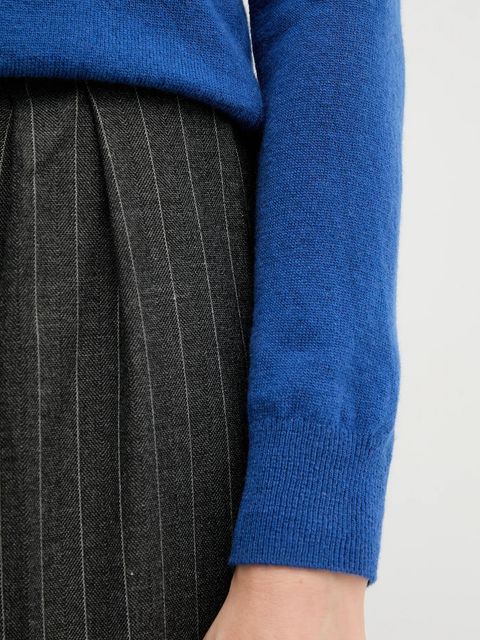 United Colors of Benetton sweter wełniany damski kolor niebieski lekki 1002D401Y - zdjęcie produktu nr 2