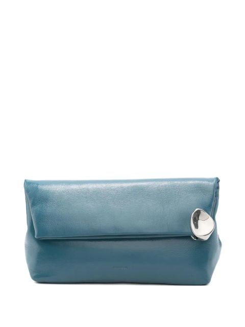 Jil Sander Jewel zip clutch - Blue - zdjęcie produktu nr 1