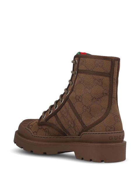 Gucci GG-pattern boots - Brown - zdjęcie produktu nr 2