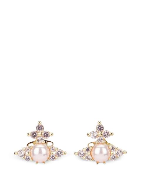 Vivienne Westwood Feodora pearl earrings - Gold - zdjęcie produktu nr 1