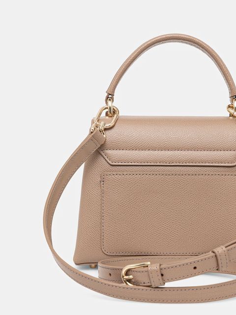 Furla torebka skórzana kolor brązowy WB00109.ARE000.1257S