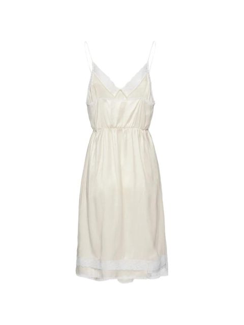 Magda Butrym lace-trim slip dress - Neutrals - zdjęcie produktu nr 2