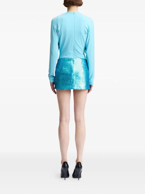 16Arlington Alcide draped twist top - Blue - zdjęcie produktu nr 2