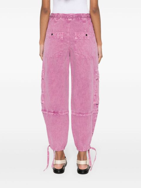 MARANT ÉTOILE Ivy cargo trousers - Pink