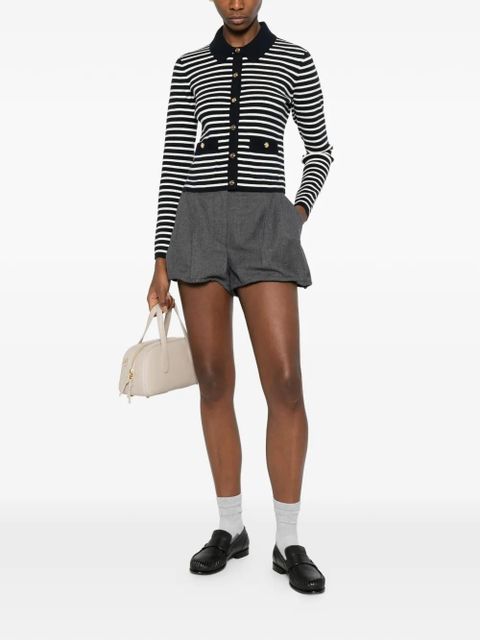 Maje striped button cardigan - Blue - zdjęcie produktu nr 1