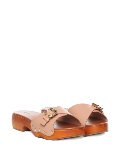 Chloé Jeannette clog sandals - Neutrals - zdjęcie produktu nr 2