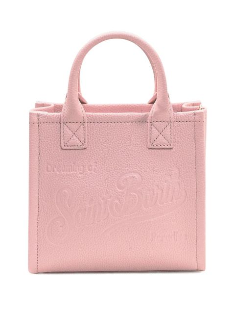 MC2 Saint Barth mini Vanity leather tote bag - Pink - zdjęcie produktu nr 1