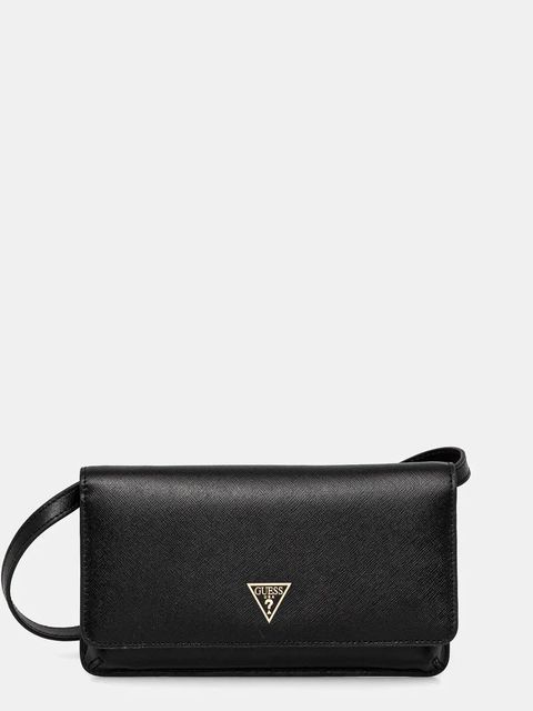 Guess kopertówka skórzana MIRIAM kolor czarny PW7513 P5226 - zdjęcie produktu nr 1