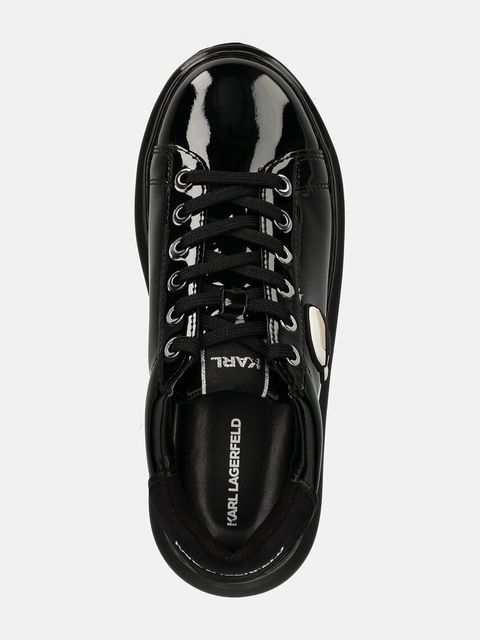 Karl Lagerfeld sneakersy skórzane KAPRI kolor czarny KL62531U