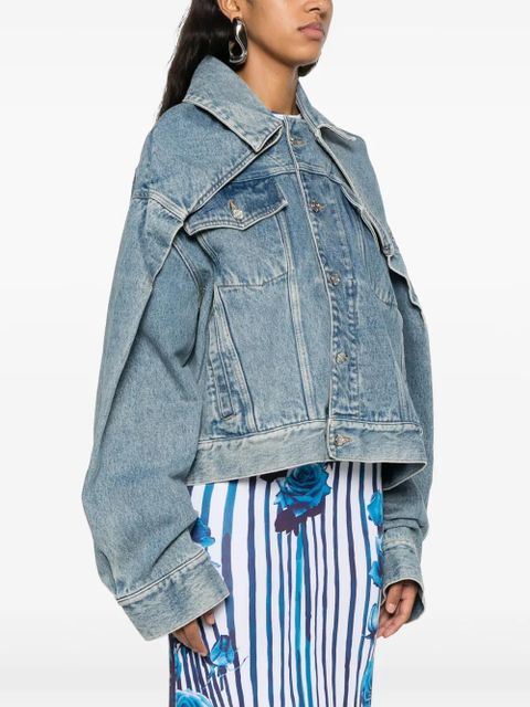 Jean Paul Gaultier detachable-panels denim jacket - Blue - zdjęcie produktu nr 2