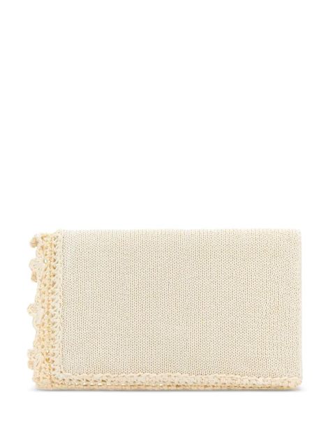 JW Anderson crochet clutch bag - White - zdjęcie produktu nr 1