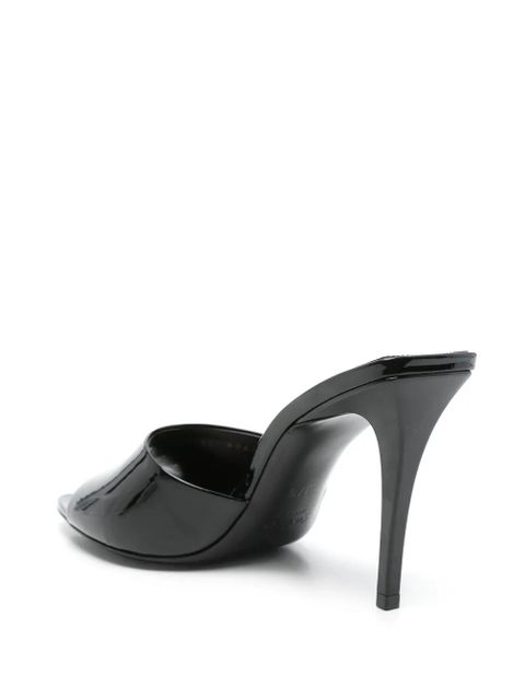 Saint Laurent 90mm Romy sandals - Black