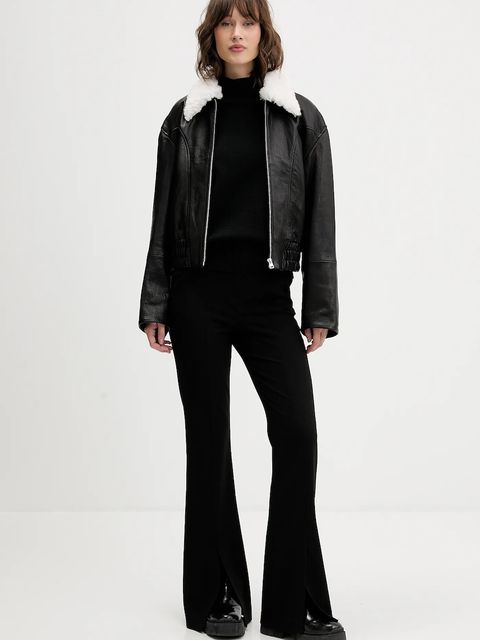 HUGO kurtka skórzana Limaos - zdjęcie produktu nr 1