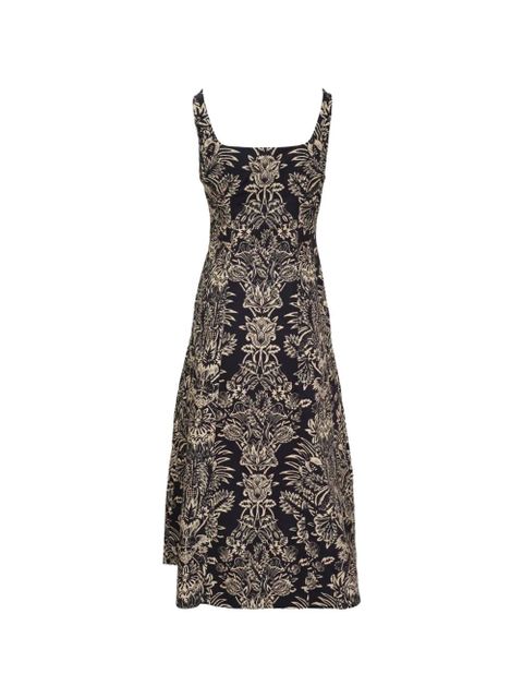 Ulla Johnson Natali A-line midi dress - Black - zdjęcie produktu nr 2
