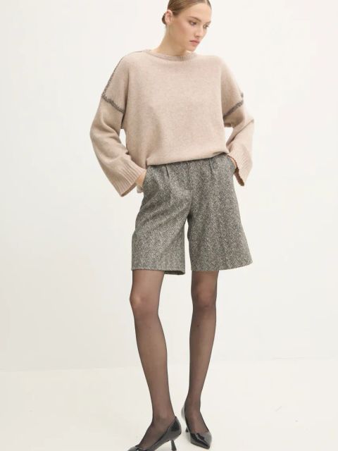 Answear.LAB sweter z wełną kolor beżowy