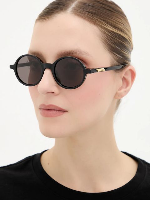 Bottega Veneta okulary przeciwsłoneczne kolor czarny BV1430S