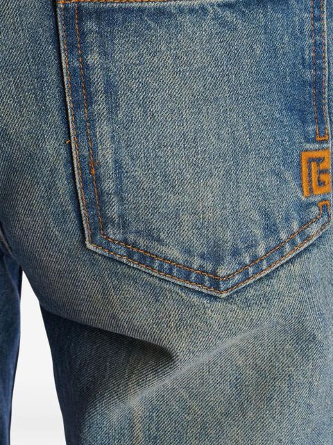 Balmain faded flared jeans - Blue