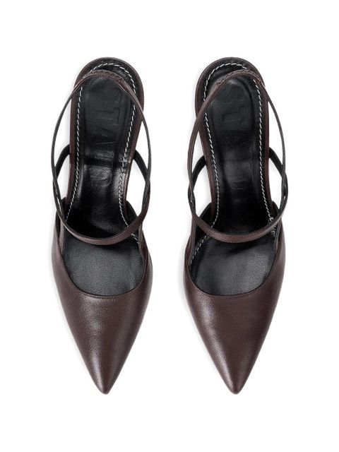 STAUD slingback pumps - Brown