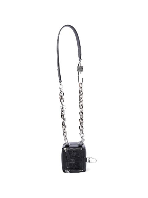 Givenchy mini Pandora box leather crossbody bag - Black - zdjęcie produktu nr 1