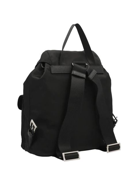 Prada small triangle-logo backpack - Black - zdjęcie produktu nr 2