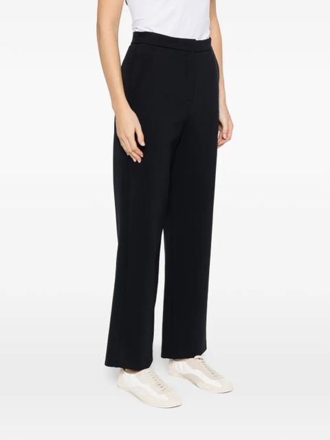 Max Mara stitch-detail trousers - Blue