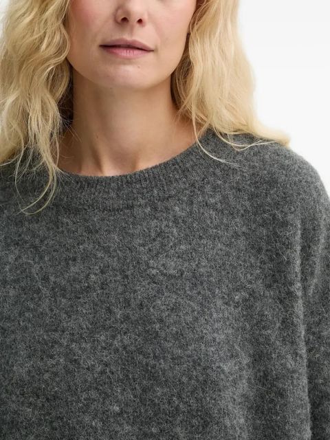 American Vintage long-sleeve crew-neck sweater - Grey