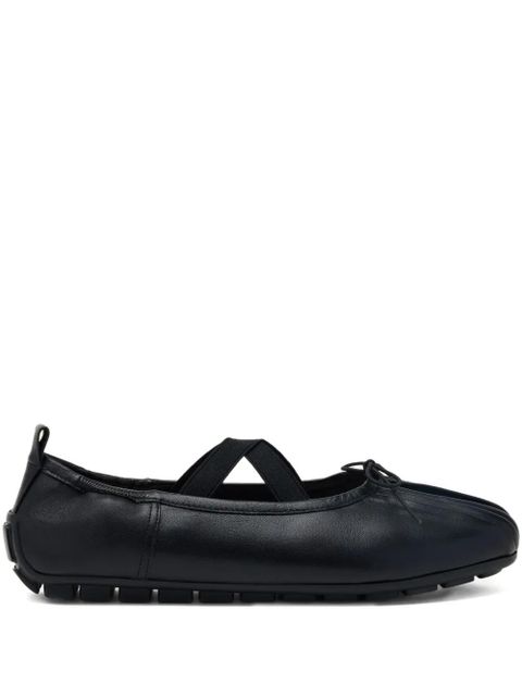 Simone Rocha Grip cross-strap ballet flats - Black - zdjęcie produktu nr 1