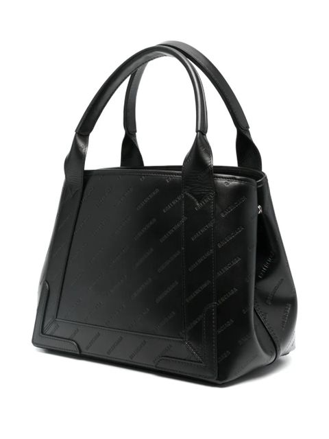 Balenciaga debossed-logo tote bag - Black - zdjęcie produktu nr 2