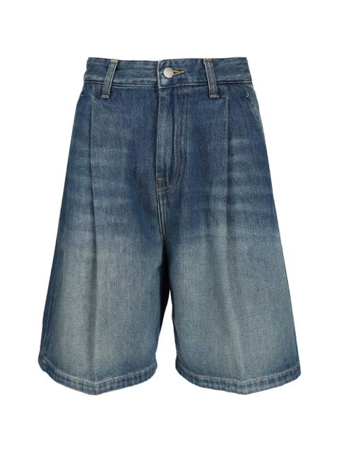 Carhartt WIP Alta denim-pleated shorts - Blue - zdjęcie produktu nr 1