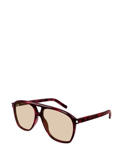 Saint Laurent Eyewear Dune pilot sunglasses - Brown - zdjęcie produktu nr 1
