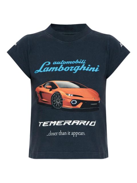 Balenciaga Lamborghini car-print T-shirt - Black - zdjęcie produktu nr 1