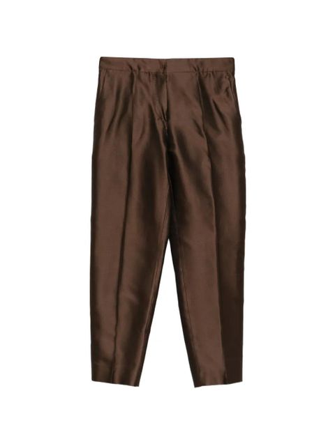 Max Mara pleated trousers - Brown - zdjęcie produktu nr 1