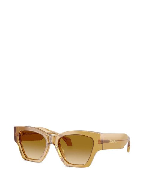 Versace Eyewear geometric-frame sunglasses - Yellow - zdjęcie produktu nr 2