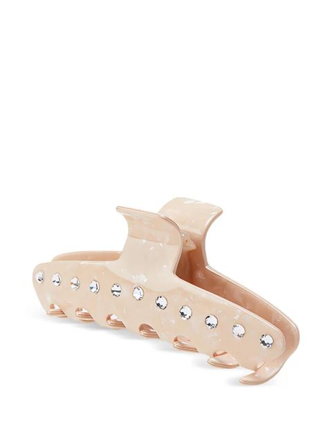 Maison Michel crystal-embellished hair clip - Pink - zdjęcie produktu nr 1