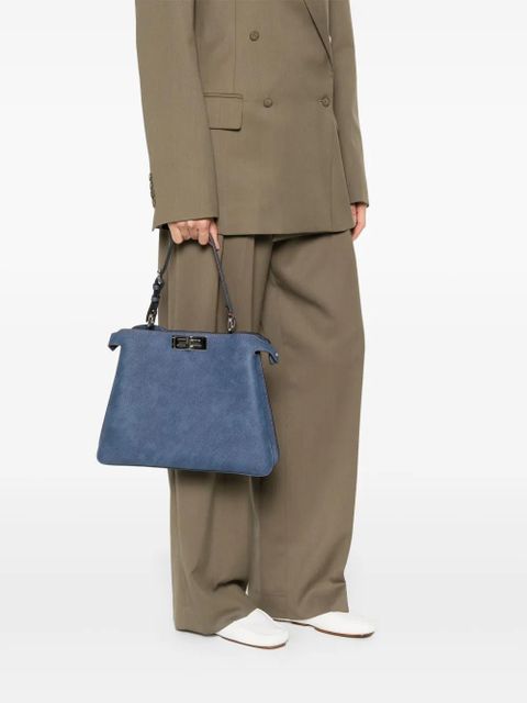 FENDI medium Peekaboo Soft top-handle bag - Blue - zdjęcie produktu nr 2