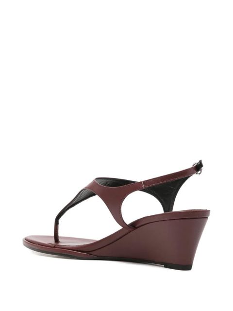 Aeyde Roose leather sandals - Red