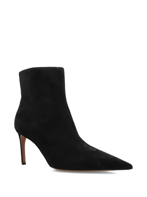 Dolce & Gabbana 80 mm pointed zip boots - Black - zdjęcie produktu nr 2