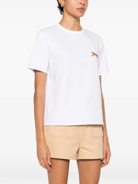 SANDRO horse-embroidery T-shirt - White - zdjęcie produktu nr 2