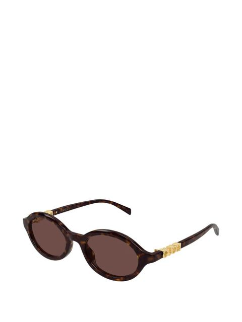 Gucci Eyewear round-frame sunglasses - Brown - zdjęcie produktu nr 2