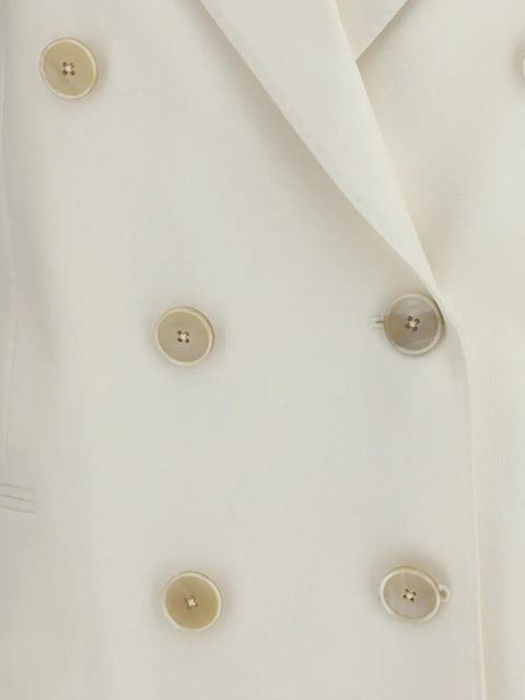 Givenchy double-breasted wool blazer - White